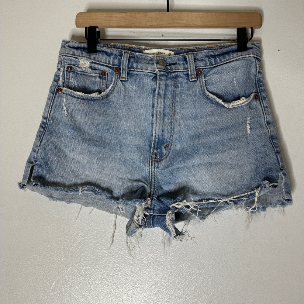 abercrombie fitch the mom short high rise Size 28/6